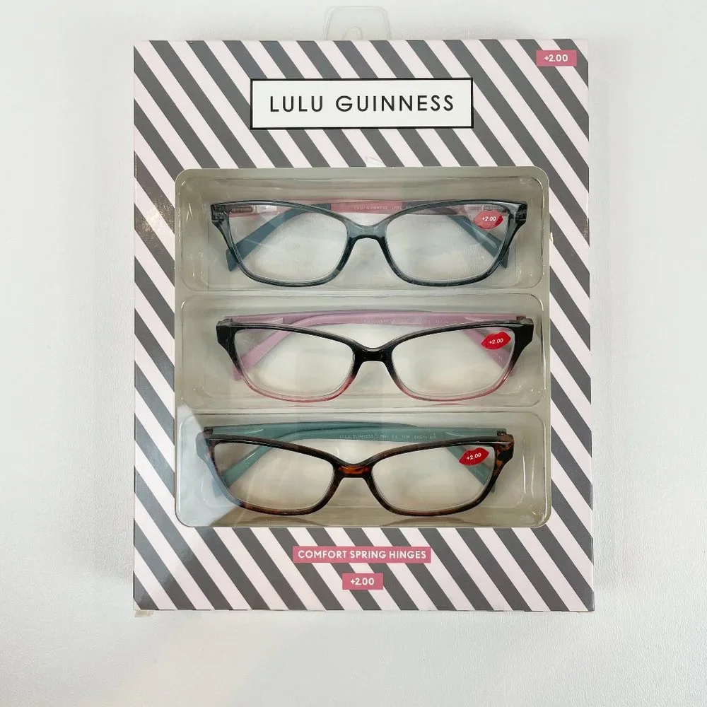 Lulu Guinness +2.00 Reading Glasses